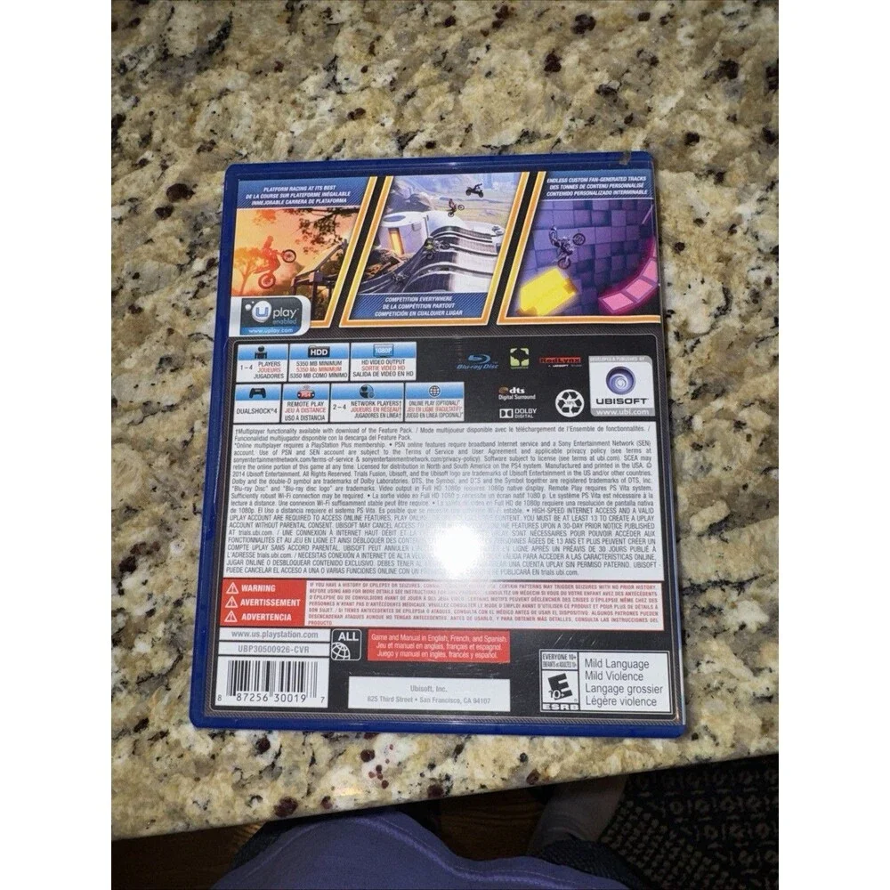 Trials Fusion PS4 PlayStation 4